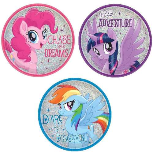 My Little Pony Lunch Plates - Click Image to Close